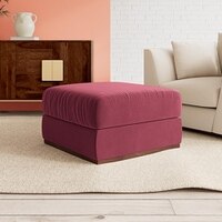 Royse Ottoman Color in Maroon