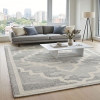 Meridian Ikat Carpet Size 7.7x5.3 ft.