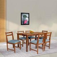 nasly solid wood  6 seater Dining table in  Provincial Teak