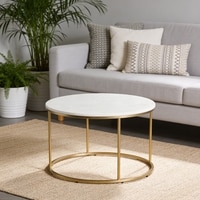 Round Marble Coffee Table