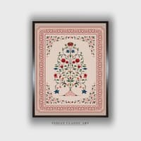 Folk Canvas Wall Prints Canvas Wall Prints Set of 1 Multicolor Matte