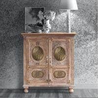 Tyne Solid Wood Bookshelf In White Finish