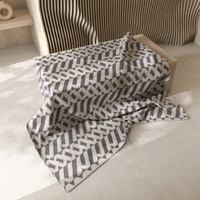 Jaipur Rugs Soft Striped Wool Dhurrie Rug Brown 6x8 ft