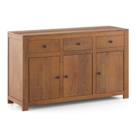 Striado Sideboard in Amber Walnut Finish