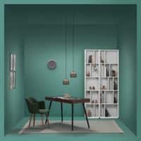 Scandinavian Tristan High Rack White Matte Finish