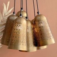 Mishin Handcrafted Cluster Hanging Lamp