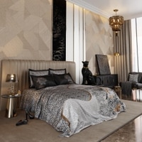 Stoa Paris Super King Size Enriched Cotton Bedsheet with 4 Pillow Covers  Size Mist Walker