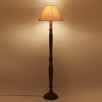 Devansh Wooden Floor Lamp