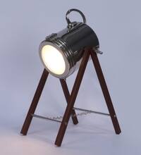 Belfast Study Lamp in Nickle Nickle Shade