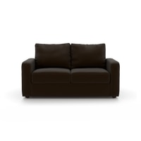 Apollo Sofa Set (Colour : Chocolate, Cushion : Hard, Back Type : Regular, Seater : 2+1+1)