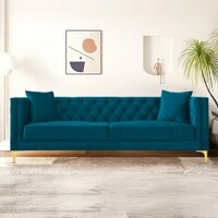 Haruko Fabric Sofa - Blue