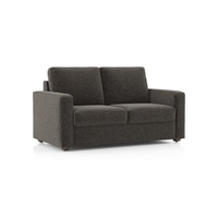 Apollo Compact Sofa (Colour : Smoke, Cushion : Hard, Back Type : Regular, Seater : 2+1+1)