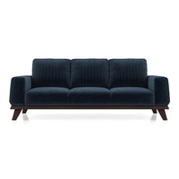 Granada Sofa Set (Colour: Cobalt Blue, Seater: 3+1+1)
