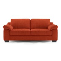 Esquel Premium 3 Seater Fabric Sofa in Lava Colour