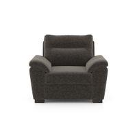 Adelaide Premium 1 Seater Fabric Sofa in Smoke Colour