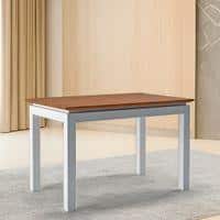 Diner 4 Seater Dining Table In Golden Oak Finish