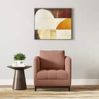 Florence Premium 1 Seater Fabric Sofa in Mocha Mouse Velvet Colour
