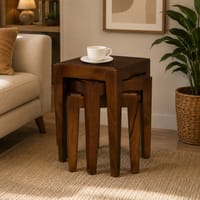 Shri Art Square Set of 3 Nesting Table
