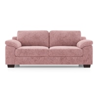 Esquel Essential 3 Seater Fabric Sofa In Desert Rose
