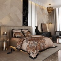 Stoa Paris King Size Enriched Cotton Comforter, 300TC Aesthetic AC Comforter , 300TC Sienna Huntress