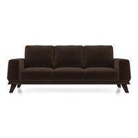 Granada Sofa Set (Colour : Dark Earth Brown , Seater : 3+2+1)