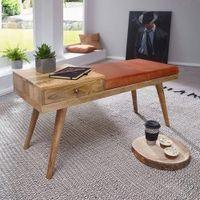 Fonteyn  Mango Wood Bench  In Natural Finish