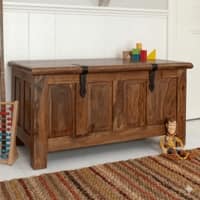 Panel Solid Wood Trunk in Natural