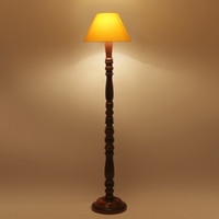 Devansh Wooden Floor Lamp