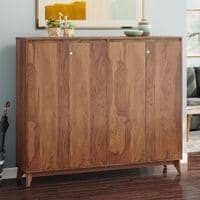 Webster 48 Pair Shoe Rack in Sheesham Finish