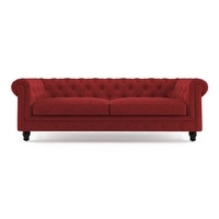 Winchester Premium 3 Seater Fabric Sofa in Salsa Red Colour