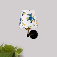 Devansh Metal Electric Wall Light in Black Colour with Multi Shade Count of 1 Light