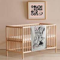 Daisy - Minnie - Disney Cotton Knitted Ac Blanket For Baby / Infant / New Born For Use In All Seasons
