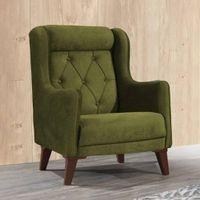 Ruby Accent Chair in Mint Green Colour