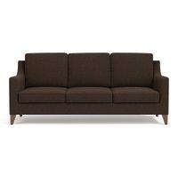 Abbey 3 Seater Fabric Sofa in Mocha Colour