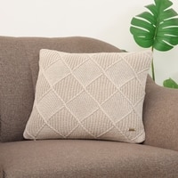 Danube Cloud Dancer Cushion Cover 16X16  Inches