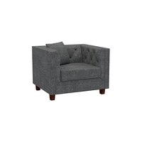 Windsor Sofa Set (Colour : Smoke Grey , Seater : 2+1+1)