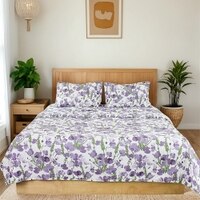 Himalayan Poppies 1 Double Dohar with Purple colour