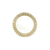 Gleaming Stainless Steel Wall Mirror Gold colour