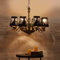 Devansh Metal Electric Wall Light in Multi Colour with Multi Shade Count of 2 Lights