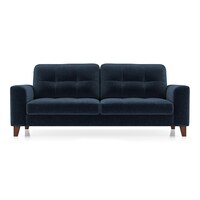 Verona Sofa Set (Colour: Cobalt Blue, Seater: 3+1+1)