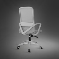 Kepler Brooks Vibe MB Office Desk Chair in Grey Colour
