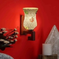 Devansh Solid Wood Electric Wall Light in Multi Colour with Multi Shade Count of 1 Light