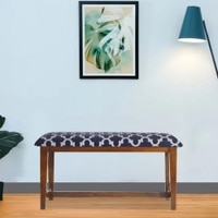 Thoms Solid Wood Bench In Provincial Teak Finish