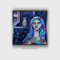 Folk Canvas Wall Prints Canvas Wall Prints Set of 2 Multicolor Matte