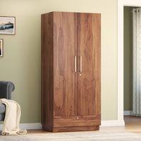 Bocado 2 Door Wardrobe in Sheesham Finish