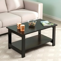 Boston Coffee Table - Dark Walnut Finish - Large