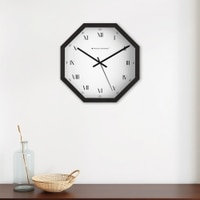Distinctive Minute Indices Wooden Frame Wall Clock