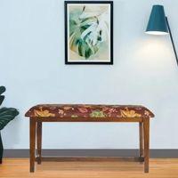Ivoma Solid Wood Bench In Provincial Teak Finish