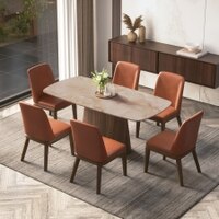 Nola 6 Seater Dining Table With Anderson Dining Chair