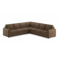 Apollo Corner Sofa (Seating Capacity : Left Aligned 3 Seater + Right Aligned 3 Seater + Corner, Colour : Dune, Cushion Type : Soft, Back Height : Regular)